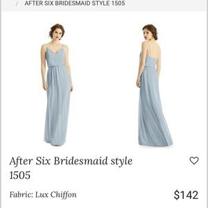 After Six Bridesmaid Dress